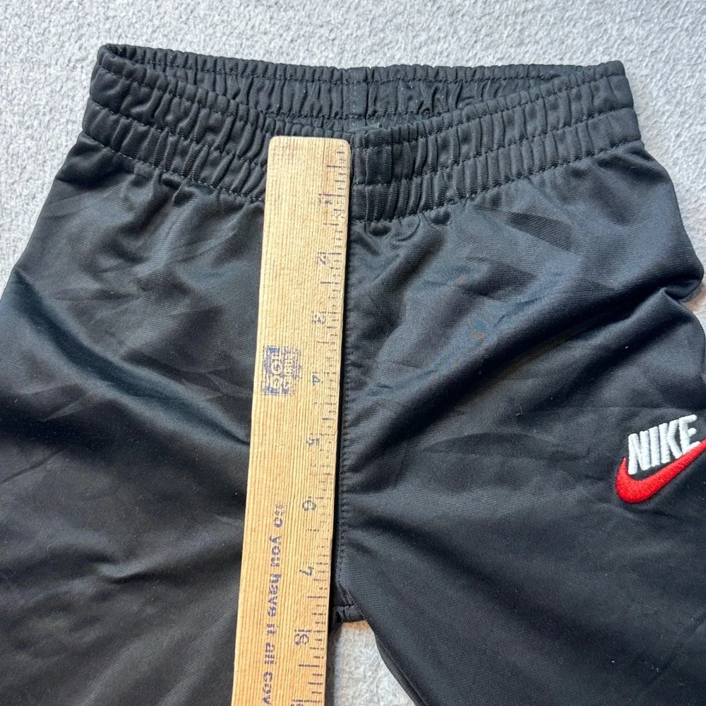 Nike Joggers Kids Size 6 H204-R1N Black Futura Logo Training Track Pants
